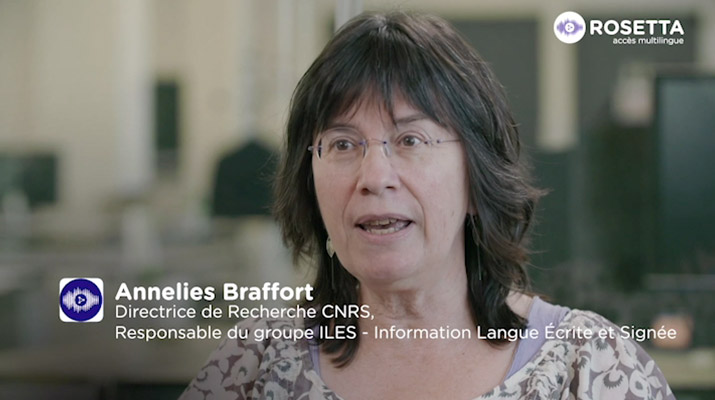 Limsi CNRS - Annelies Braffort